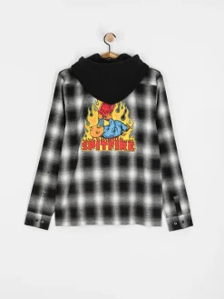 Spitfire Demonseed Hooded Flannel Shirt