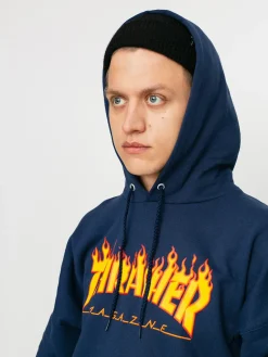 Thrasher Hoodie Flame HD
