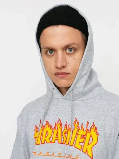 Thrasher Hoodie Flame HD