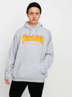 Thrasher Hoodie Flame HD
