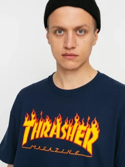 Thrasher T-shirt Flame Logo