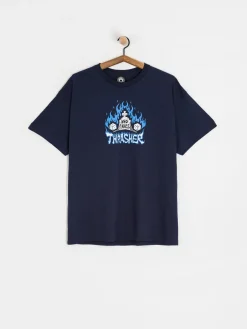 Thrasher Who Cares By Neckface T-Shirt