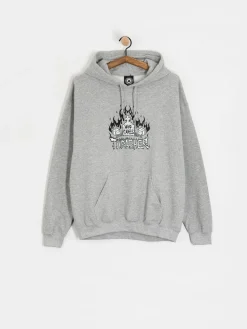 Thrasher Who Cares By Neckface HD Hoodie