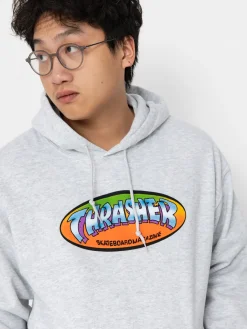 Thrasher X Toy Machine Five by Spanky HD Hoodie