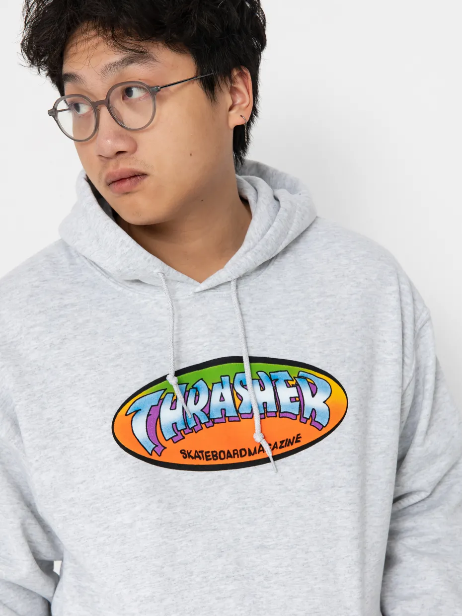 Thrasher X Toy Machine Five by Spanky HD Hoodie