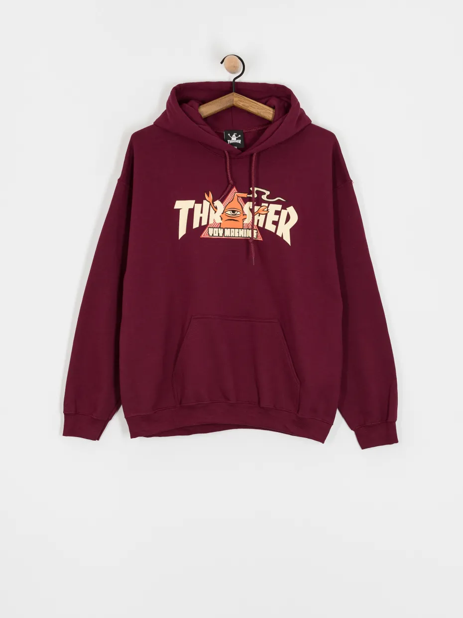 Thrasher X Toy Machine Vortex HD Hoodie