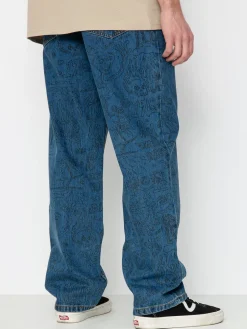 Vans Check 5 Printed Loose Denim Pants