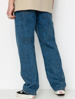 Vans Check 5 Printed Loose Denim Pants