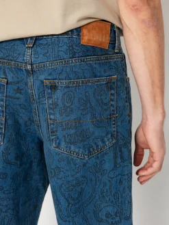 Vans Check 5 Printed Loose Denim Pants
