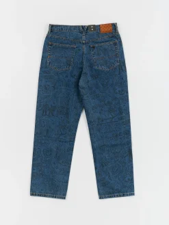 Vans Check 5 Printed Loose Denim Pants