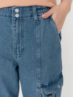Vans Pants Sidewalk Denim Cargo Wmn
