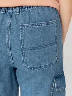 Vans Pants Sidewalk Denim Cargo Wmn