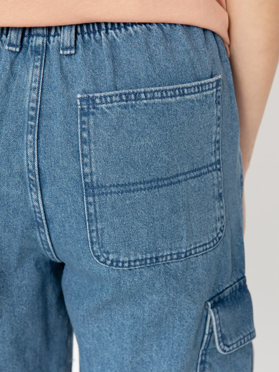 Vans Pants Sidewalk Denim Cargo Wmn