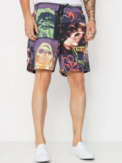 Vans Shorts Primary Crazy Print Loose Elastic