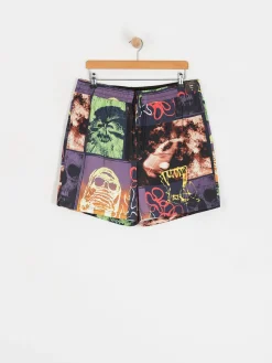 Vans Shorts Primary Crazy Print Loose Elastic