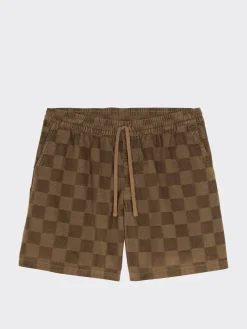 Vans Shorts Range Checkbrd Cord Loose