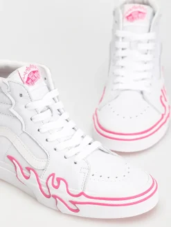 Vans Sk8 Hi Flame Shoes