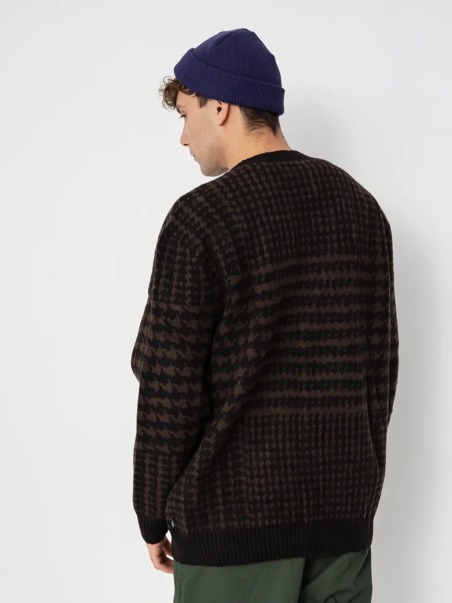 Vans Sweater Houndstooth Cardigan
