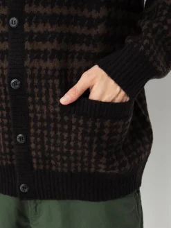 Vans Sweater Houndstooth Cardigan