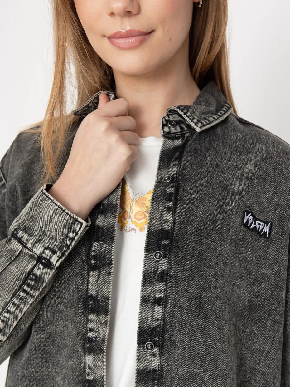 Volcom Asphalt Shirt Ls Wmn Longsleeve
