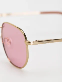 Volcom Happening Gloss Gold/Pink Sunglasses