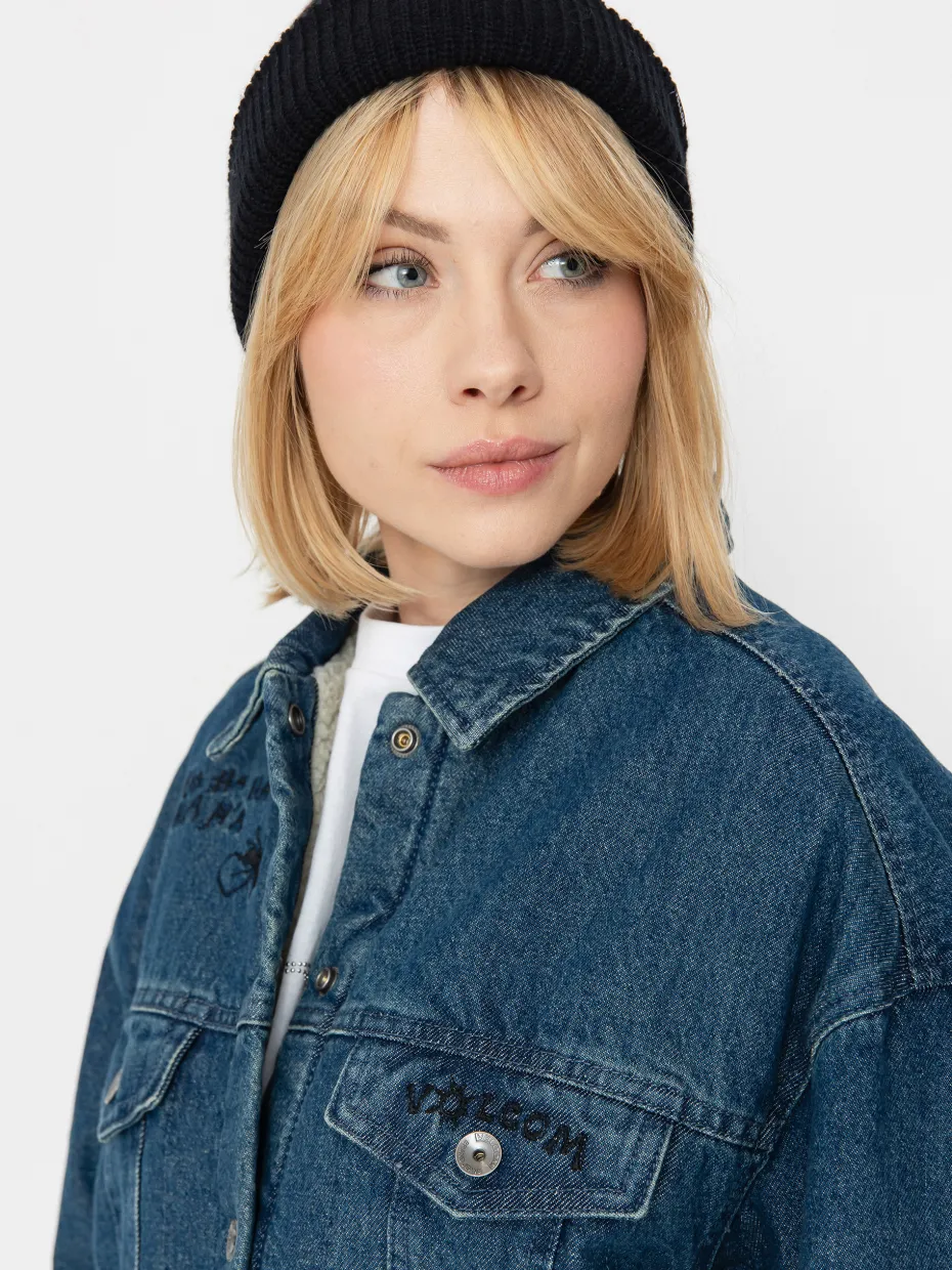 Volcom Jacket Fa Keutchi Denim Wmn