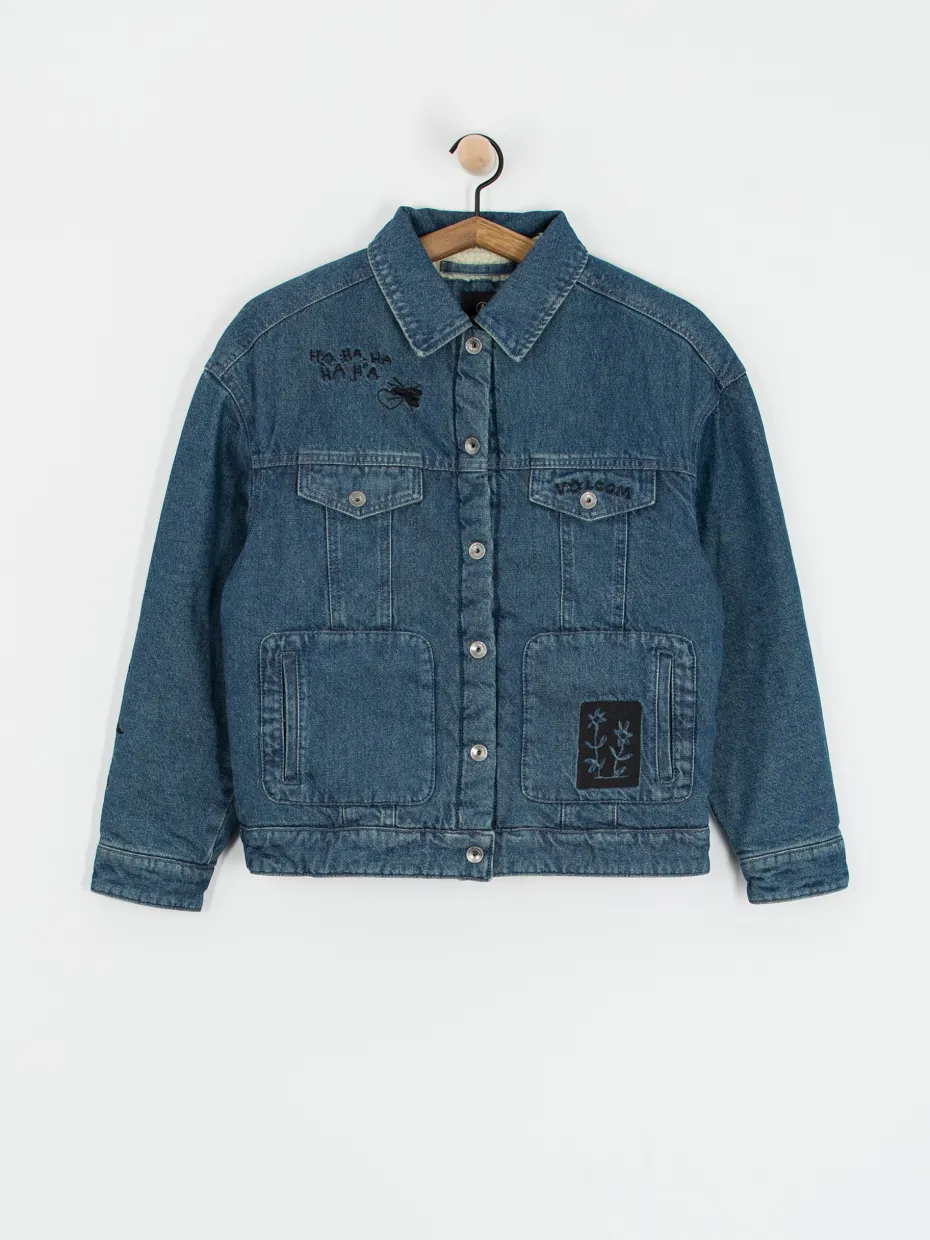 Volcom Jacket Fa Keutchi Denim Wmn
