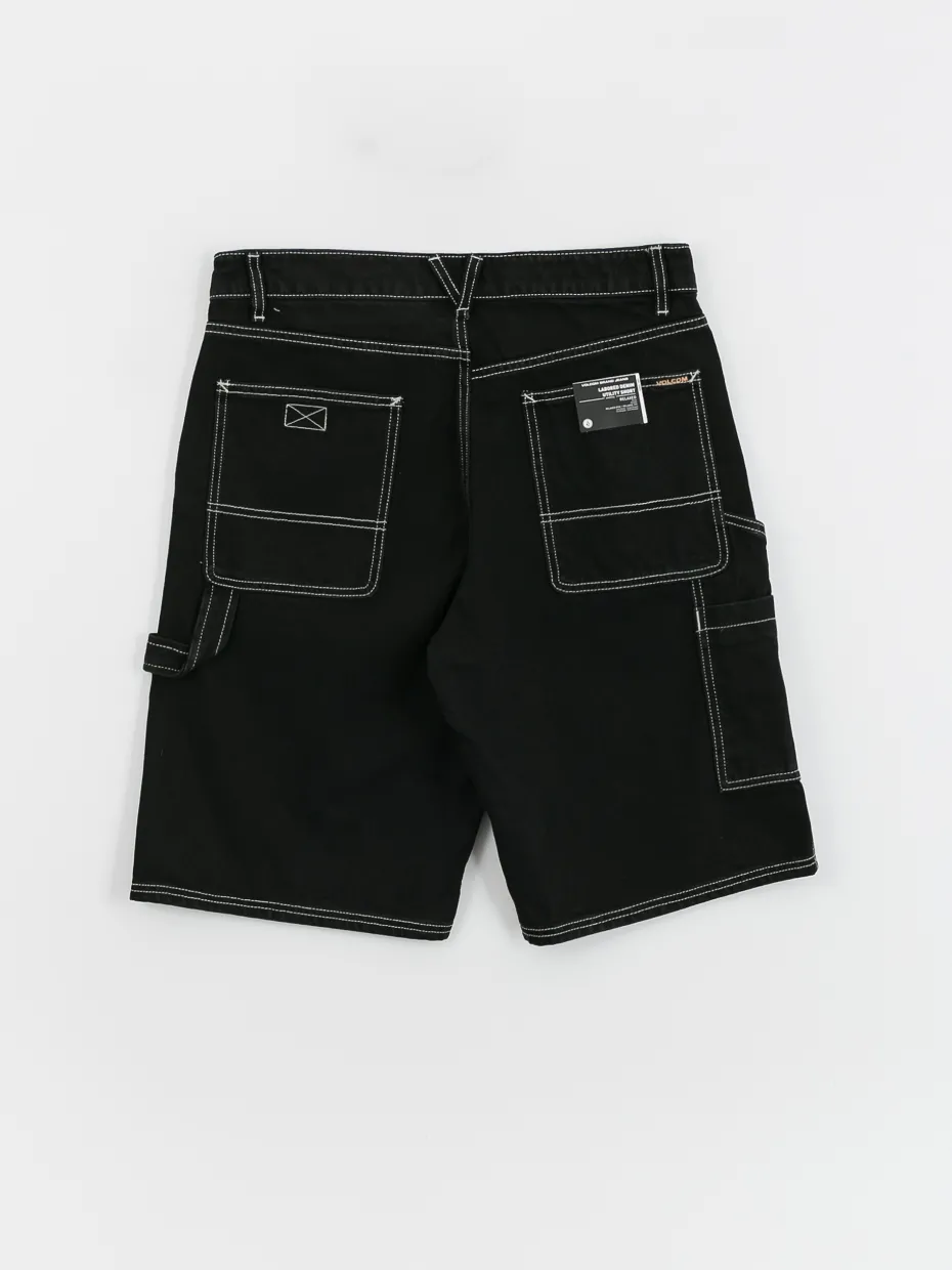 Volcom Labored Denim Utility Shorts
