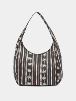 Volcom Schoolyard Canvas Hobo Tote Bag Wmn