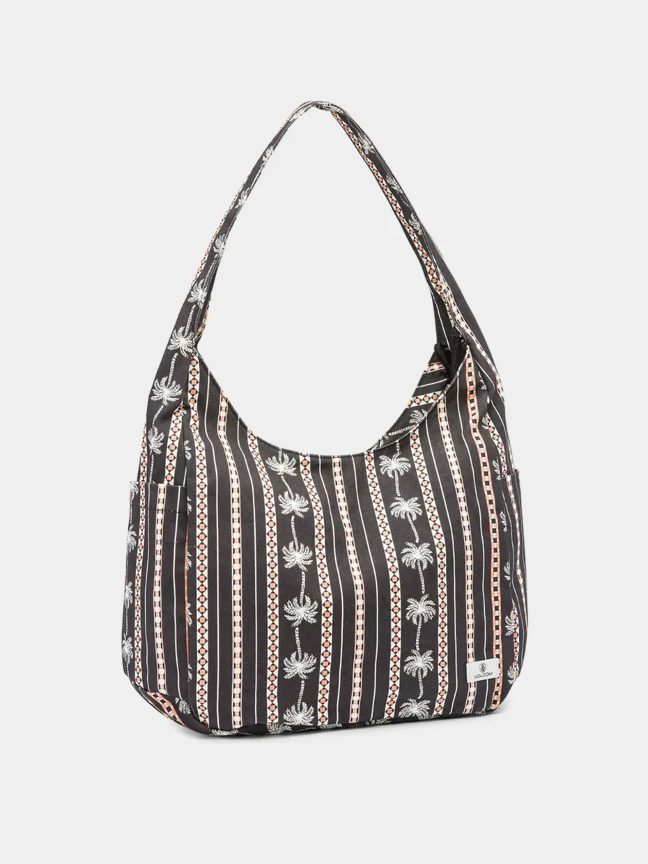 Volcom Schoolyard Canvas Hobo Tote Bag Wmn