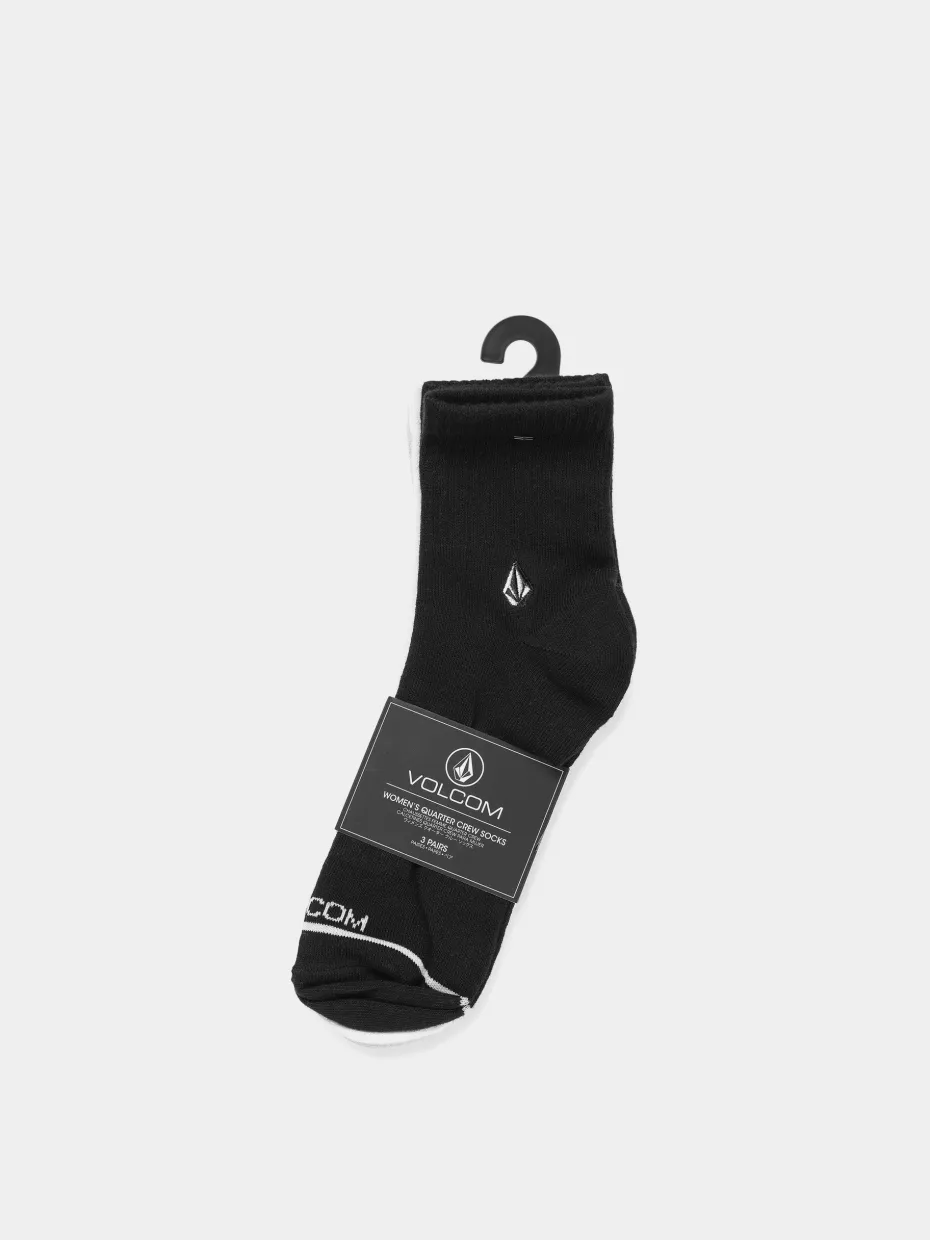 Volcom Socks The New Crew 3Pk Wmn