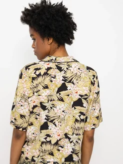 Volcom Static Bloom Top Shirt Wmn