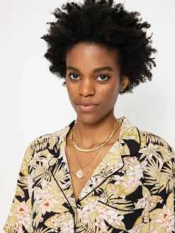 Volcom Static Bloom Top Shirt Wmn