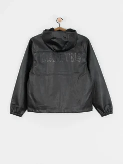 Wasted Paris Kingdom Faux Leather Windbreaker Jacket