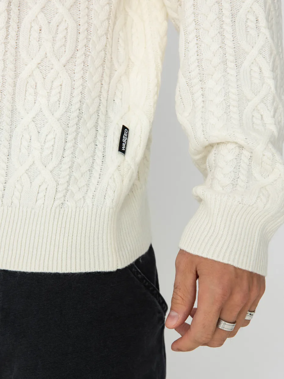 Wasted Paris Rain Cable Knit Sweater