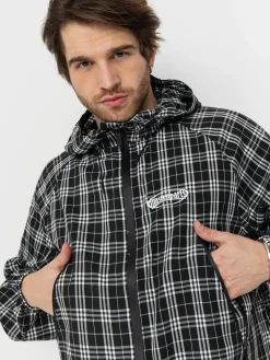 Wasted Paris Yard Tartan Windbreaker Jacket