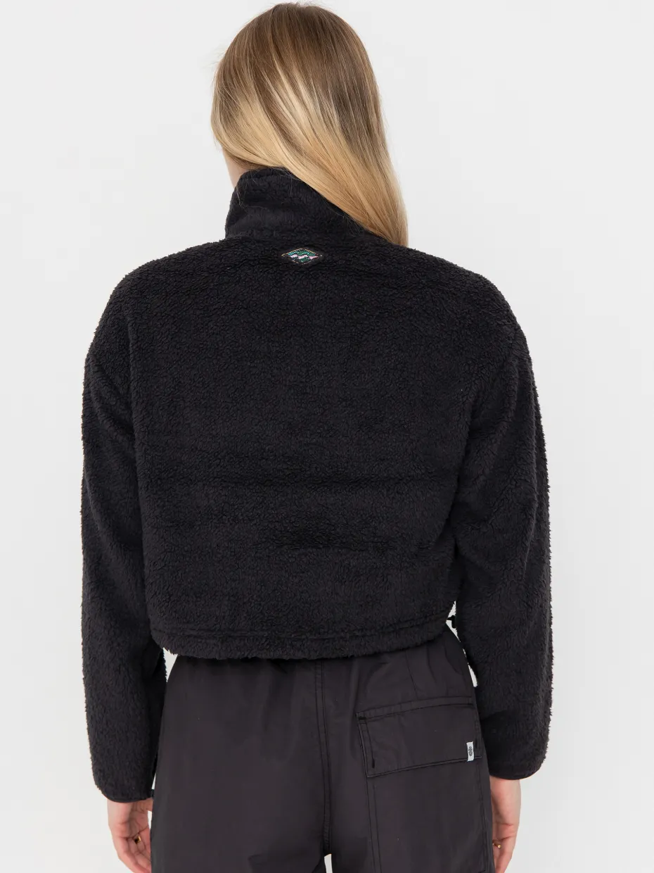 Womens Billabong Holiday Cropped Fleece
