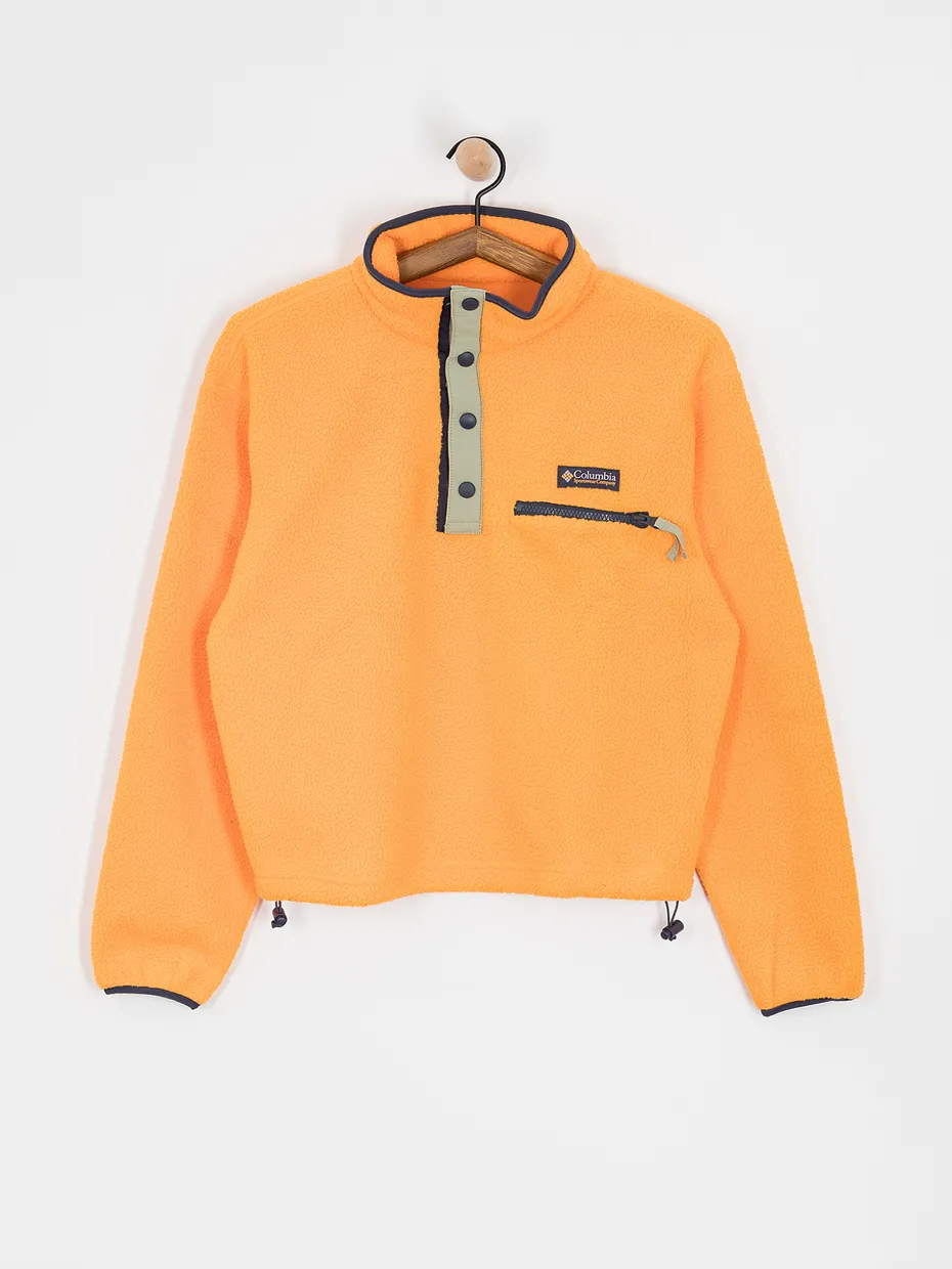 Womens Columbia Helvetia II Cropped Half Snap Fleece