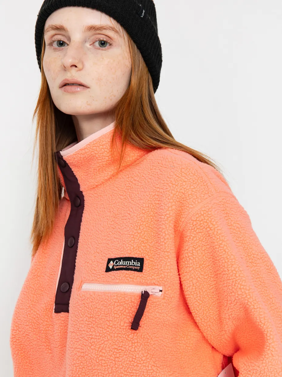 Womens Columbia Helvetia II Cropped Half Snap Fleece