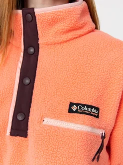 Womens Columbia Helvetia II Cropped Half Snap Fleece