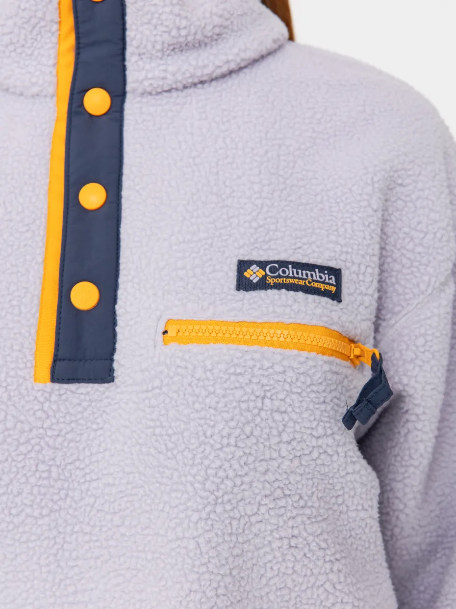 Womens Columbia Helvetia II Cropped Half Snap Fleece