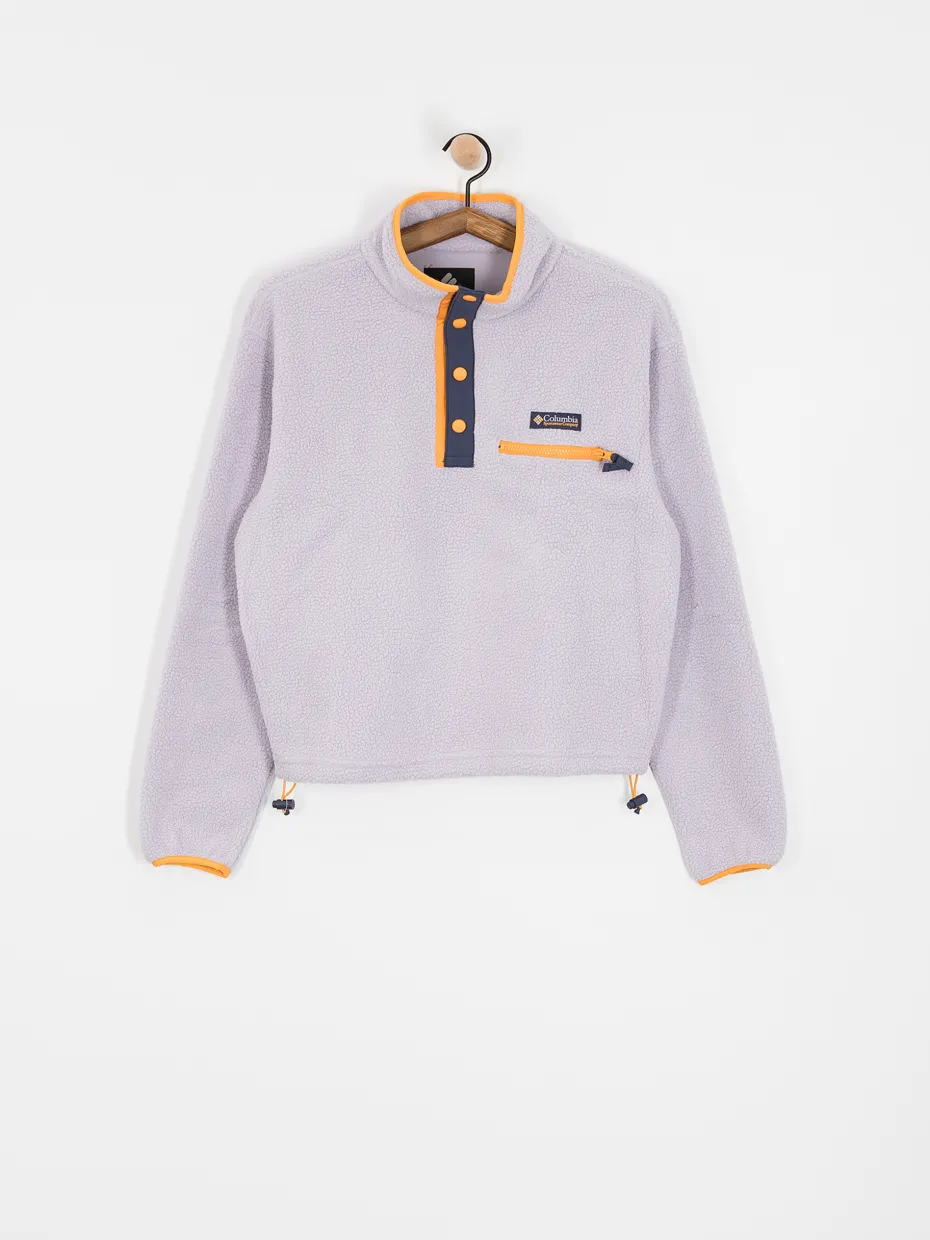 Womens Columbia Helvetia II Cropped Half Snap Fleece