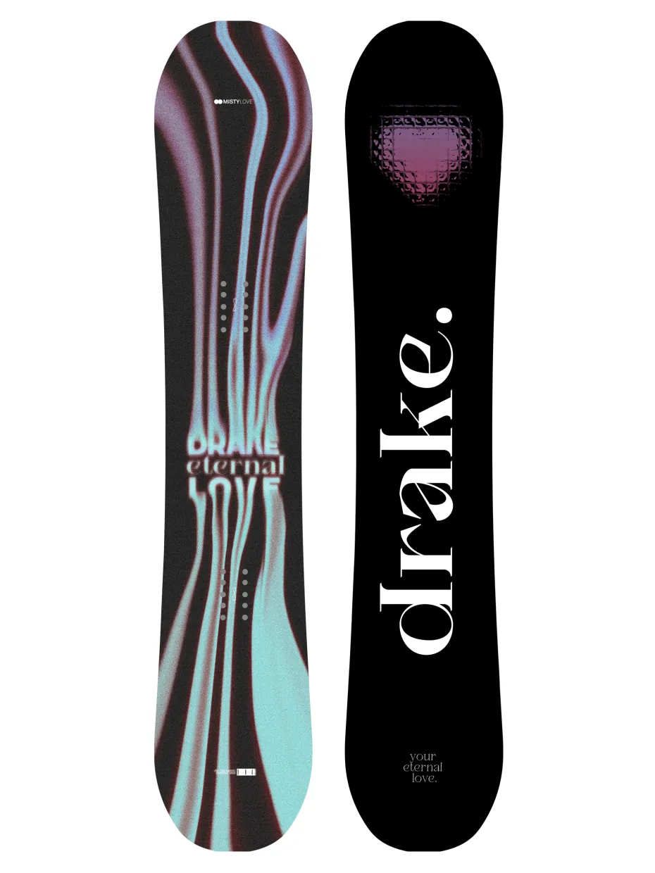Womens Drake Snowboard Misty