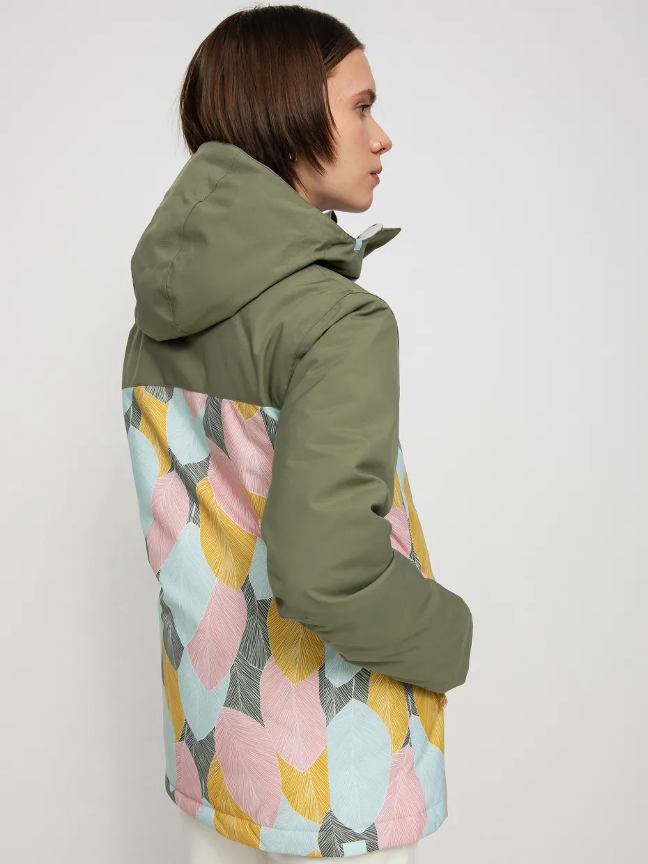 Womens Roxy Galaxy Print Block Snowboard jacket
