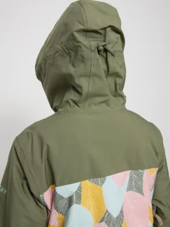 Womens Roxy Galaxy Print Block Snowboard jacket